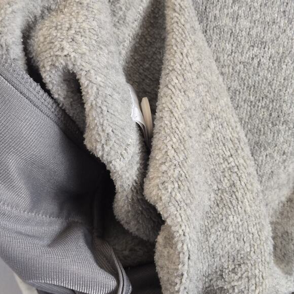 The North Face Grey Crescent Sunshine Fleece Womens Size S Small Pullover Hoodie - Picture 7 of 7